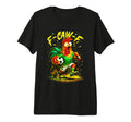 F Caw F Chicken Soccer Tri Blend T-Shirt - Aesthetic Graphic Men Women - T-Shirt, Sweatshirt, Hoodie