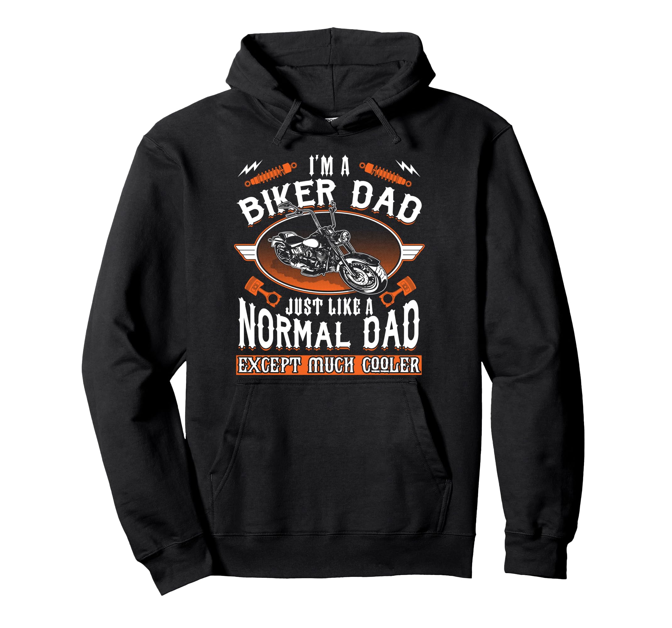 Funny Biker Dad Husband Motorcycles Hoodie - Trendy Graphic Men Women - T-Shirt, Sweatshirt, Hoodie