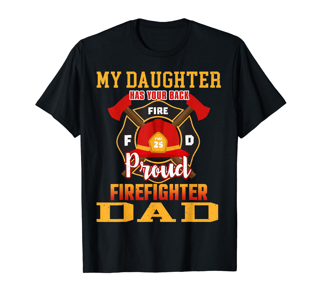 My Daughter Has Your Back Proud T-Shirt - Trendy Graphic Men Women - T-Shirt, Sweatshirt, Hoodie