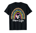 Soccer Baseball Mom Boho Rainbow T-Shirt - Casual Everyday Wear Unisex - T-Shirt, Sweatshirt, Hoodie