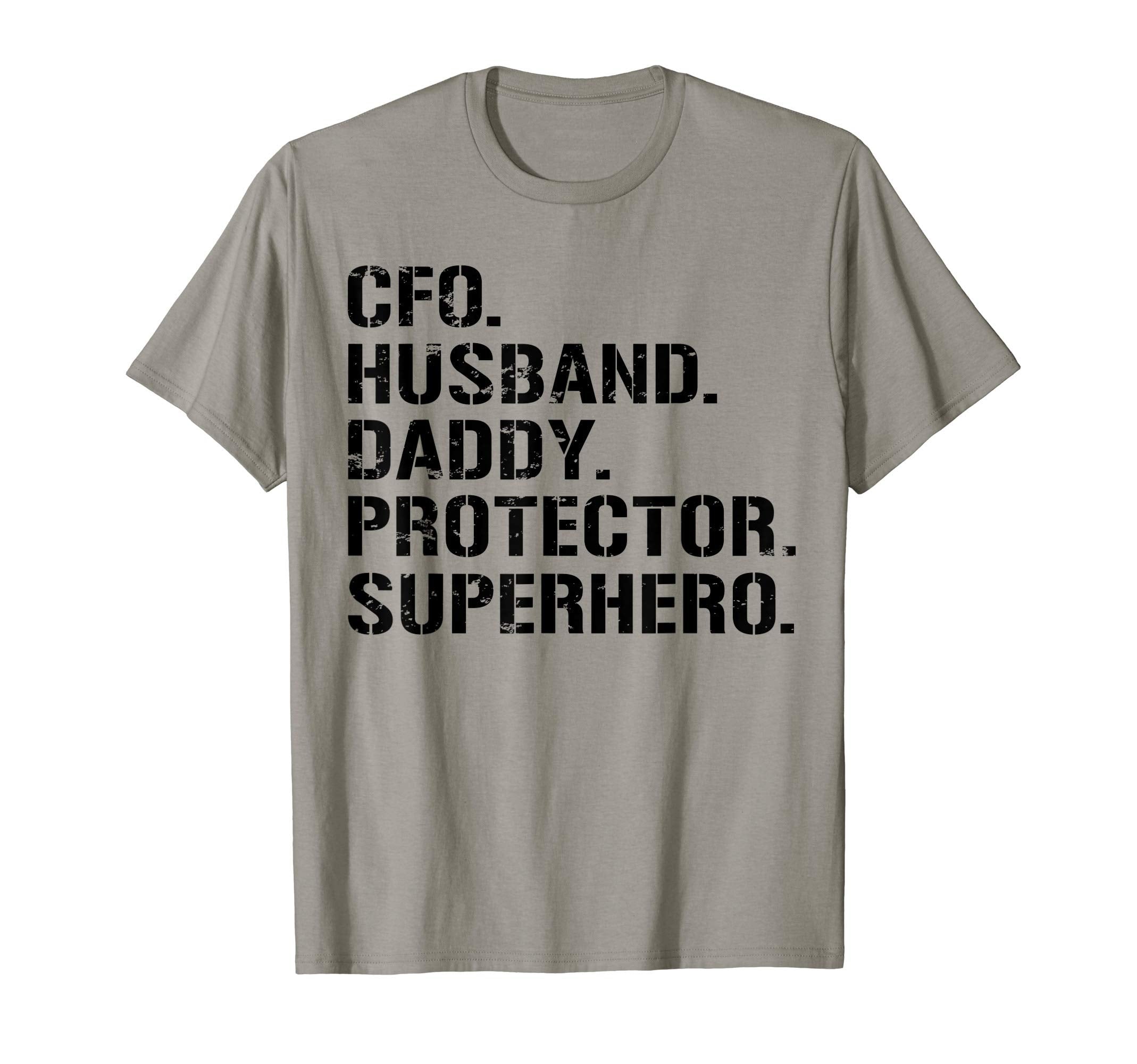 Mens Fathers Day Gift Cfo Husband Daddy T-Shirt - Custom Art Print Unisex - T-Shirt, Sweatshirt, Hoodie