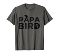 Papa Bird Father Day Funny Dad Gift T-Shirt - Minimalist Print Men Women - T-Shirt, Sweatshirt, Hoodie