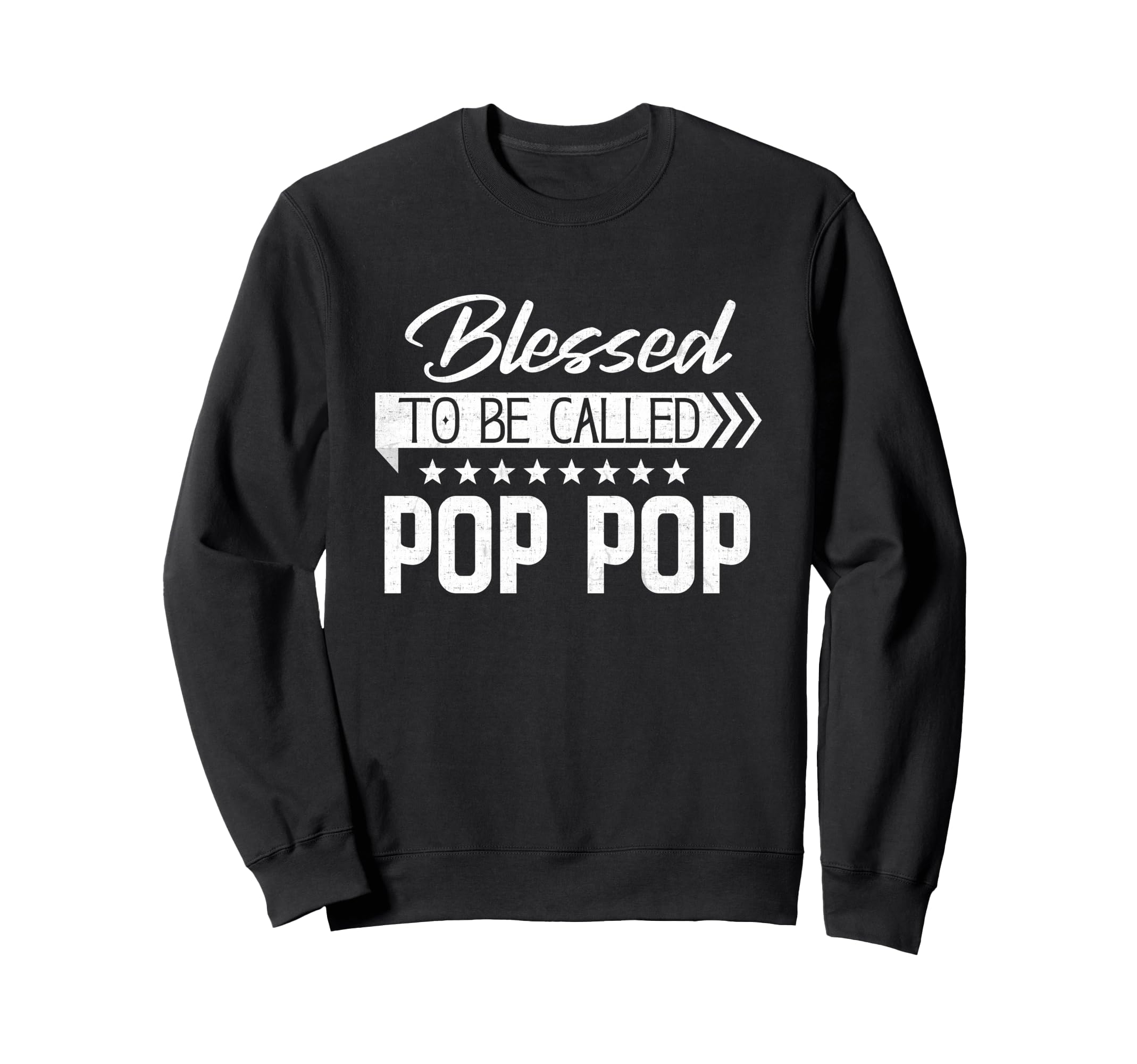 Blessed To Be Called Pop Pop Sweatshirt - Minimalist Print for Adults - T-Shirt, Sweatshirt, Hoodie