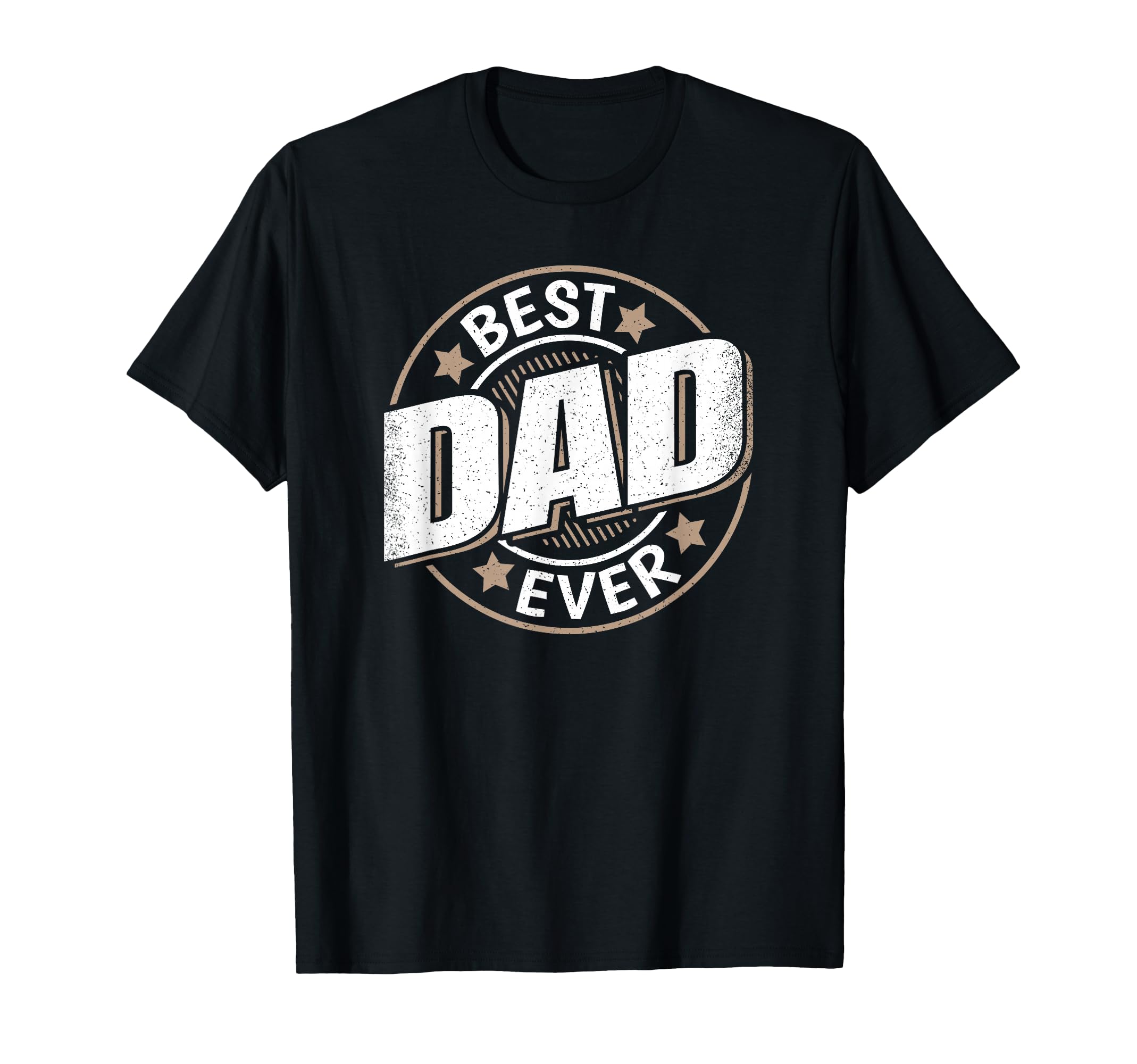 Best Dad Ever Funny Papa T-Shirt - Custom Art Print Unisex - T-Shirt, Sweatshirt, Hoodie