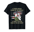 Strong Stands Up Herself Female T-Shirt - Novelty Apparel Men Women - T-Shirt, Sweatshirt, Hoodie