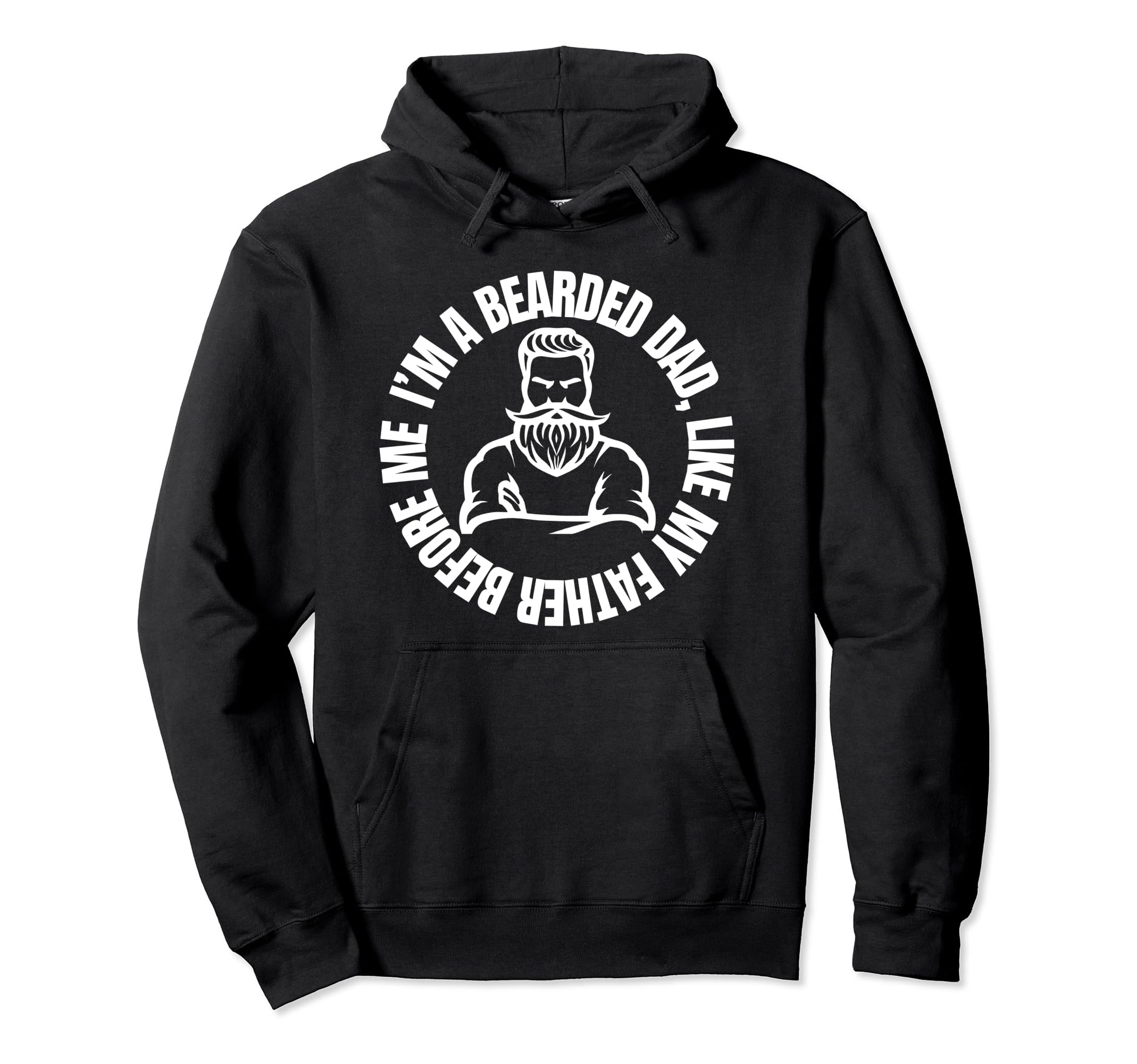I Love My Bearded Dad Father Gift Super Hoodie - Unique Graphic Unisex - T-Shirt, Sweatshirt, Hoodie