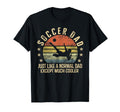 Soccer Dad Just Like Normal Dad Except T-Shirt - Minimalist Print Unisex - T-Shirt, Sweatshirt, Hoodie