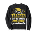 Proud Teacher 2026 College Sweatshirt - Minimalist Print for Adults - T-Shirt, Sweatshirt, Hoodie