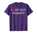 I Love My Hot Husband I Heart Husband T-Shirt - Graphic Print Men Women - T-Shirt, Sweatshirt, Hoodie