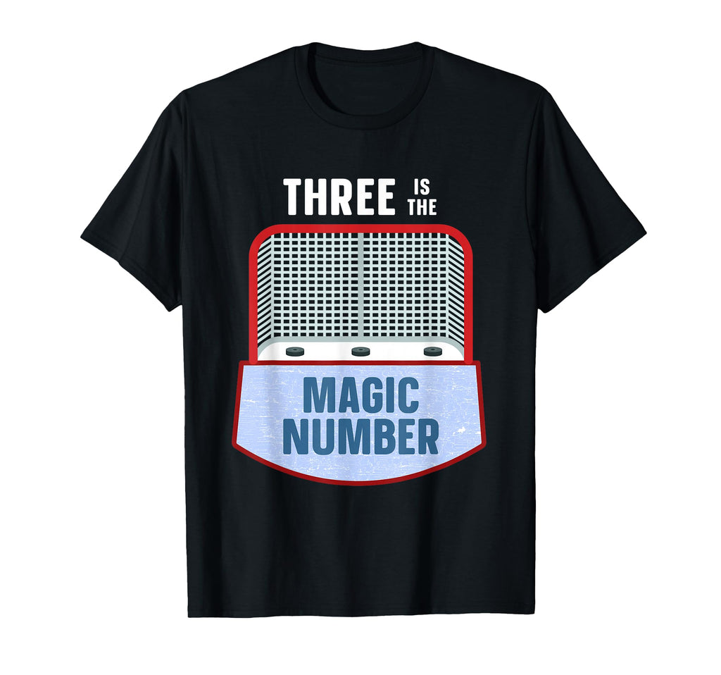 Hat Trick Three Goals Magic Number T-Shirt - Unique Graphic Men Women - T-Shirt, Sweatshirt, Hoodie
