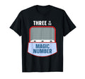 Hat Trick Three Goals Magic Number T-Shirt - Unique Graphic Men Women - T-Shirt, Sweatshirt, Hoodie