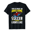 Football Player Jersey Awesome Soccer T-Shirt - Custom Art Print Unisex - T-Shirt, Sweatshirt, Hoodie