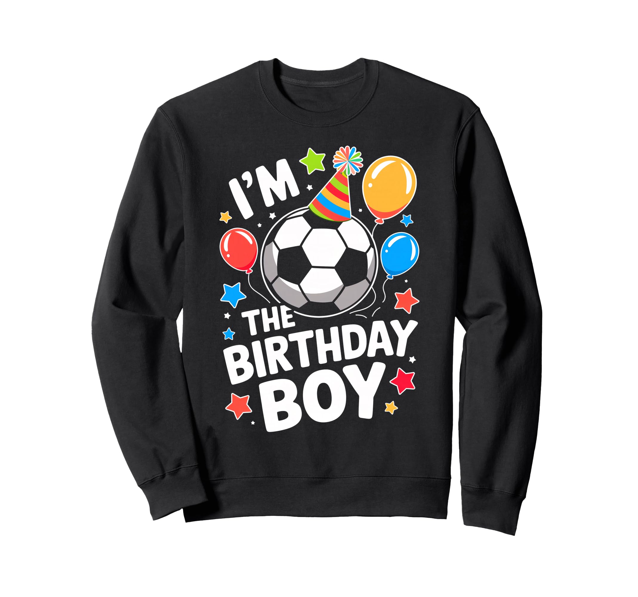 Soccer Birthday Sports Theme Bday Sweatshirt - Trendy Graphic Men Women - T-Shirt, Sweatshirt, Hoodie