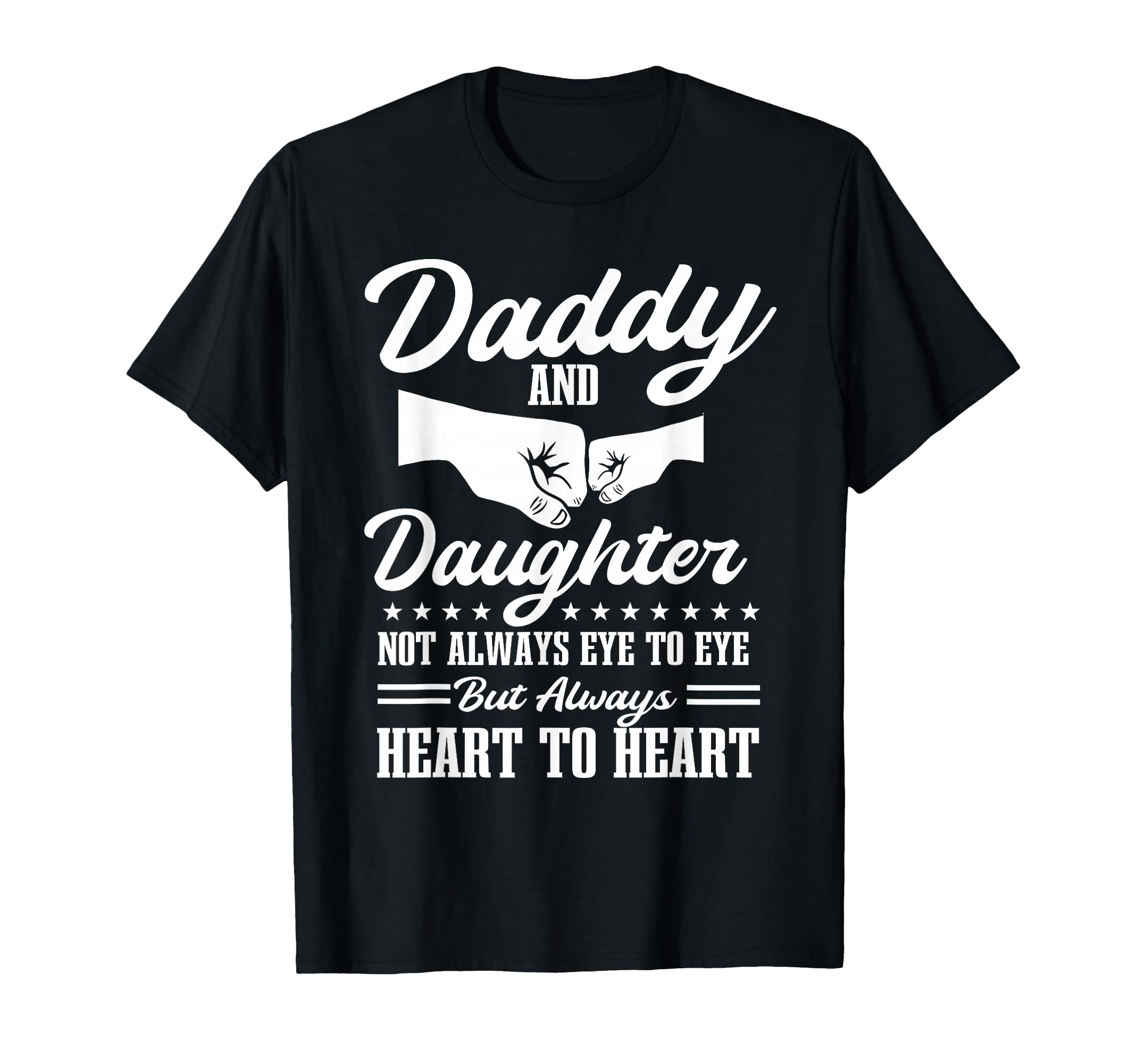 Dad And Daughter Father Love Fathers T-Shirt - Custom Art Print Men Women - T-Shirt, Sweatshirt, Hoodie