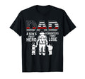 Proud Firefighter Dad Daddy Fireman T-Shirt - Unique Graphic for Adults - T-Shirt, Sweatshirt, Hoodie