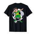 Dabbing Soccer Jamaica Football Fan T-Shirt - Streetwear Style Men Women - T-Shirt, Sweatshirt, Hoodie