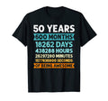 50Th Birthday Gifts 50 Years Old 600 Months T-Shirt - Unique Graphic Unisex - T-Shirt, Sweatshirt, Hoodie