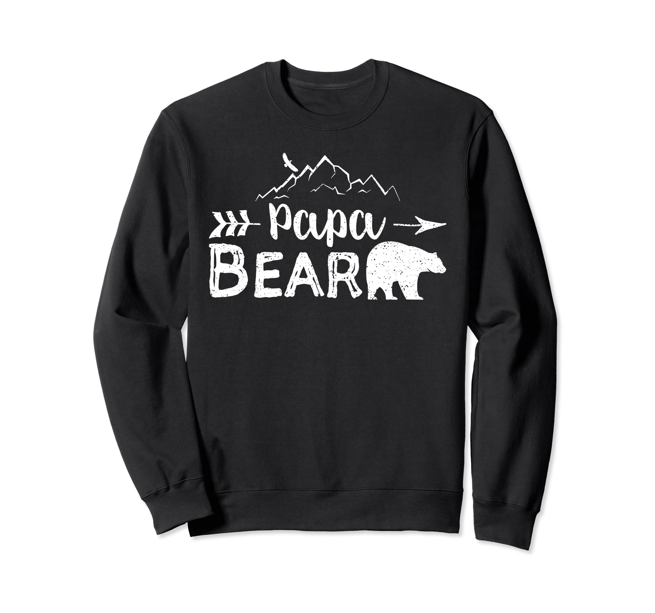 Papa Bear Matching Family Mama Sweatshirt - Fun Novelty Design for Adults - T-Shirt, Sweatshirt, Hoodie