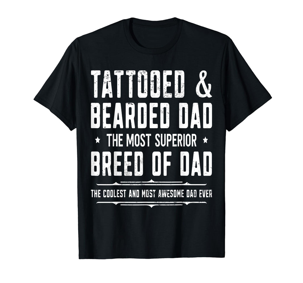 Tattoo Artist Tattoo Dad T-Shirt - Custom Art Print Men Women - T-Shirt, Sweatshirt, Hoodie