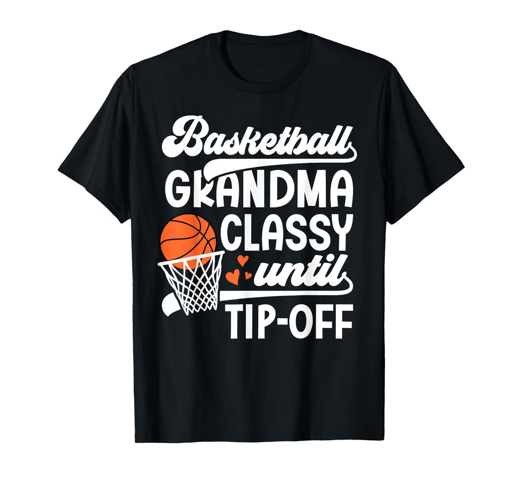 Funny Basketball Grandma T-Shirt - Casual Everyday Wear for Adults - T-Shirt, Sweatshirt, Hoodie