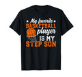 Proud Basketball Step Dad Basketball T-Shirt - Unique Graphic Unisex - T-Shirt, Sweatshirt, Hoodie