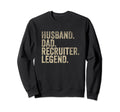 Fathers Day Husband Dad Sweatshirt - Casual Everyday Wear Men Women - T-Shirt, Sweatshirt, Hoodie