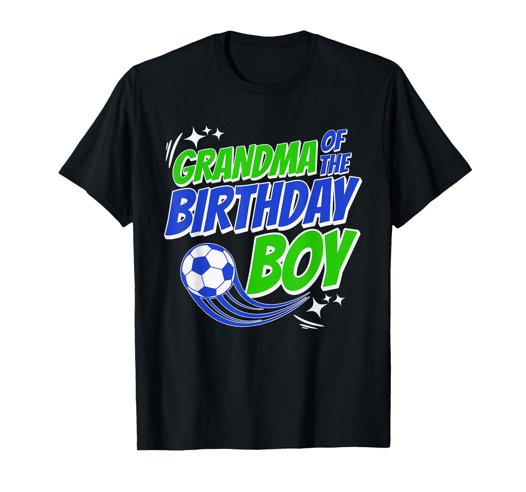 Grandma Birthday Soccer Family T-Shirt - Aesthetic Graphic for Adults - T-Shirt, Sweatshirt, Hoodie