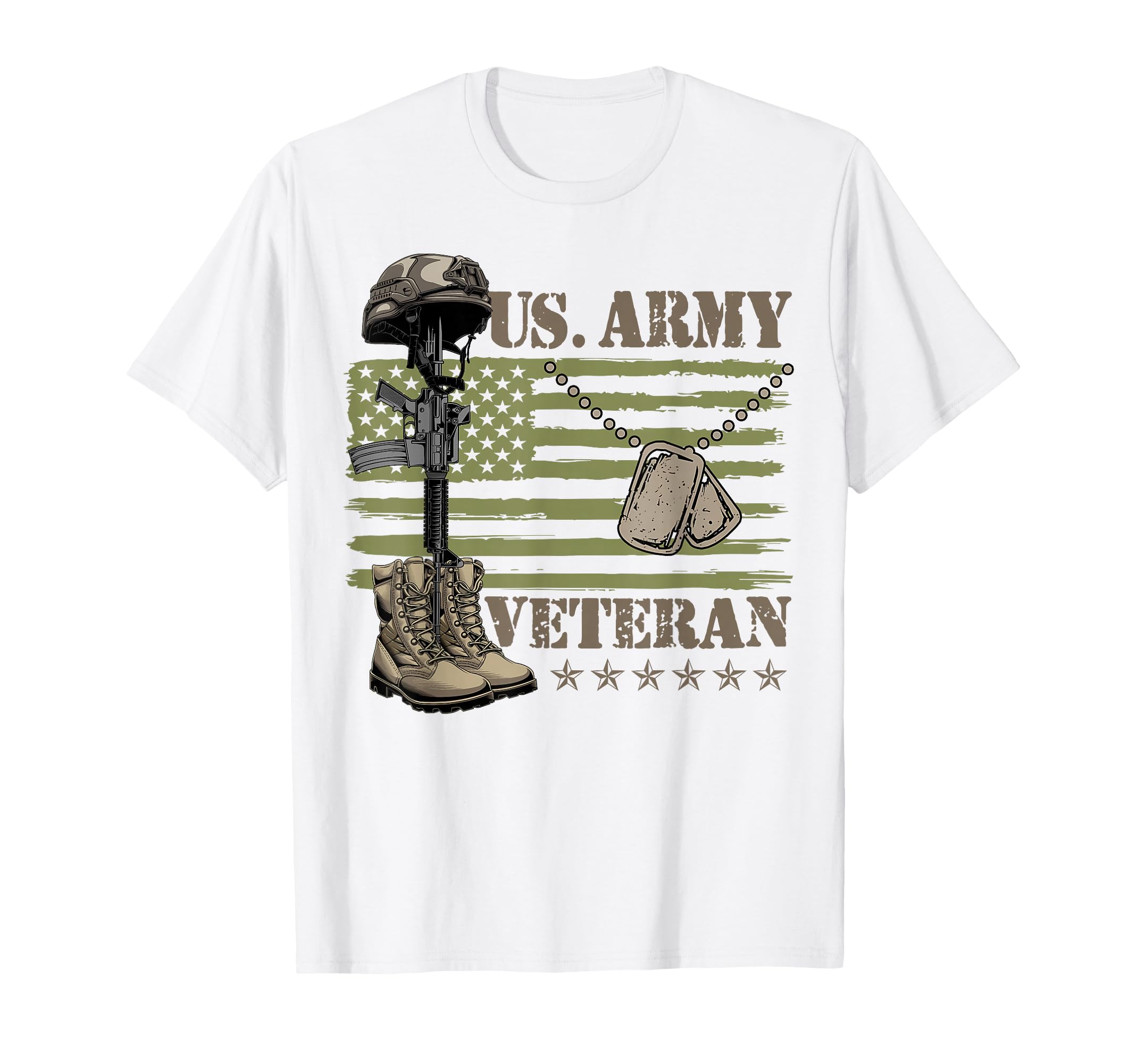 U S Veteran Patriotic Us Flag T-Shirt - Streetwear Style Men Women - T-Shirt, Sweatshirt, Hoodie