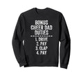 Bonus Cheerleader Dad Bonus Sweatshirt - Aesthetic Graphic Men Women - T-Shirt, Sweatshirt, Hoodie