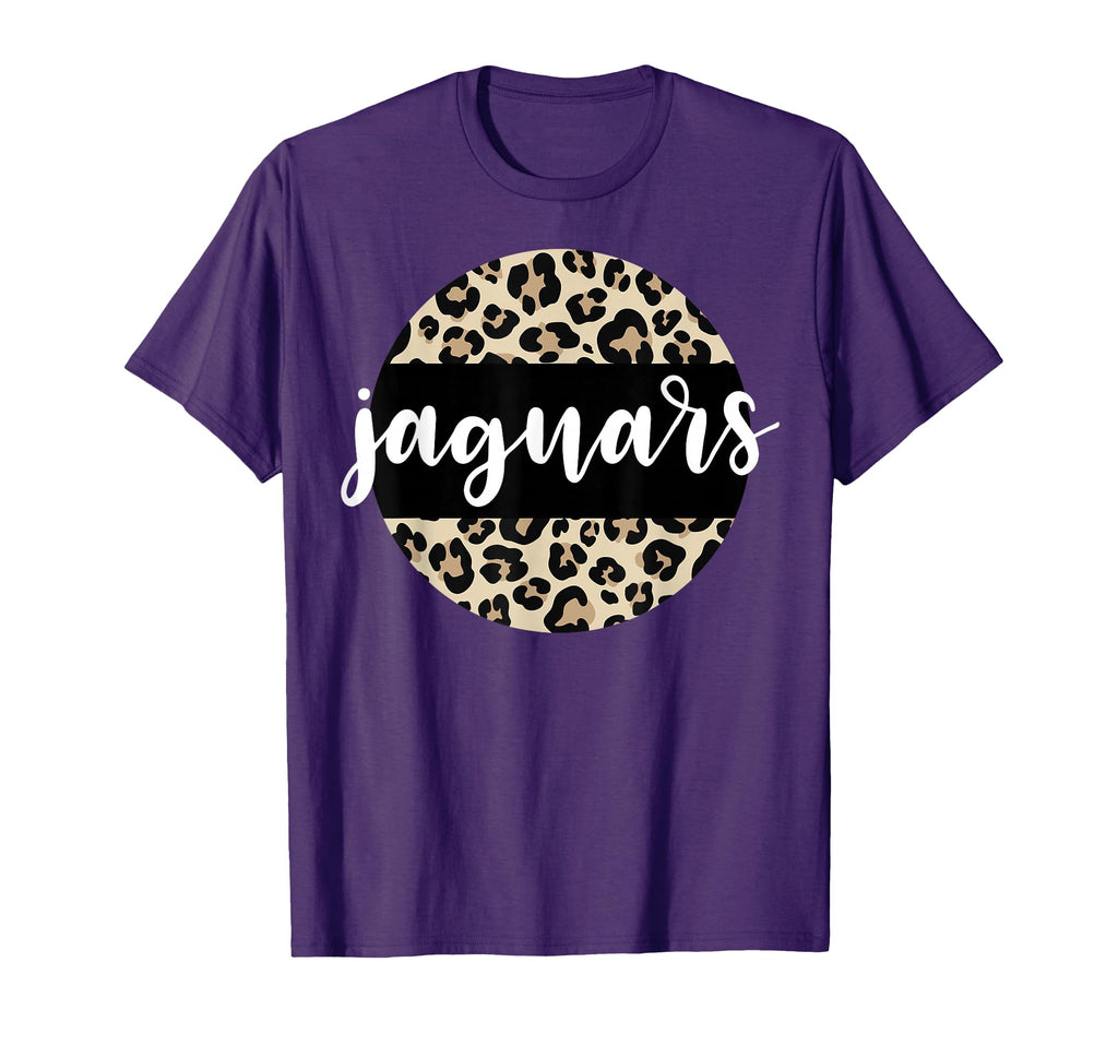 Leopard Jaguars Team Mascot School T-Shirt - Fun Novelty Design Men Women - T-Shirt, Sweatshirt, Hoodie