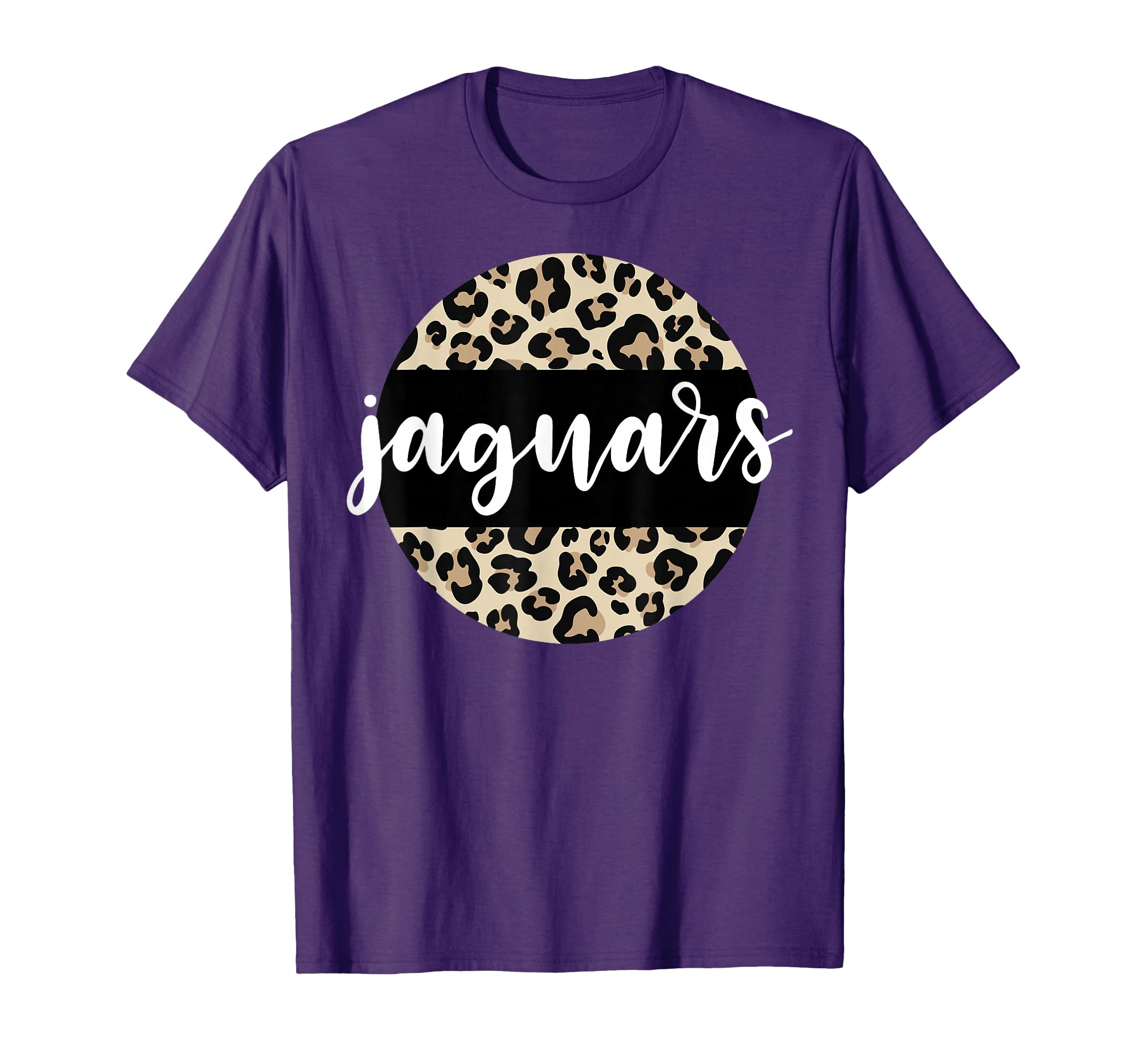 Leopard Jaguars Team Mascot School T-Shirt - Fun Novelty Design Men Women - T-Shirt, Sweatshirt, Hoodie