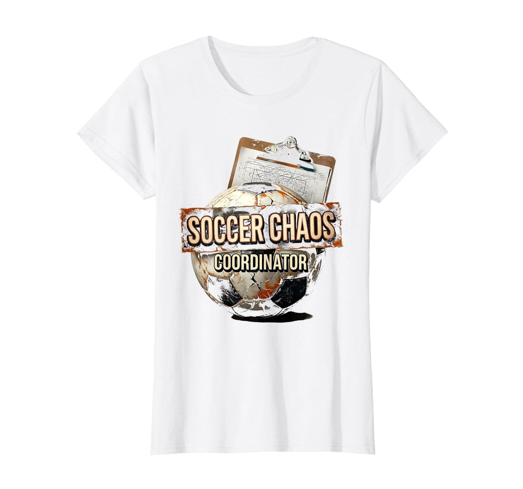 Soccer Chaos Coordinator Funny Soccer T-Shirt - Trendy Graphic for Adults - T-Shirt, Sweatshirt, Hoodie