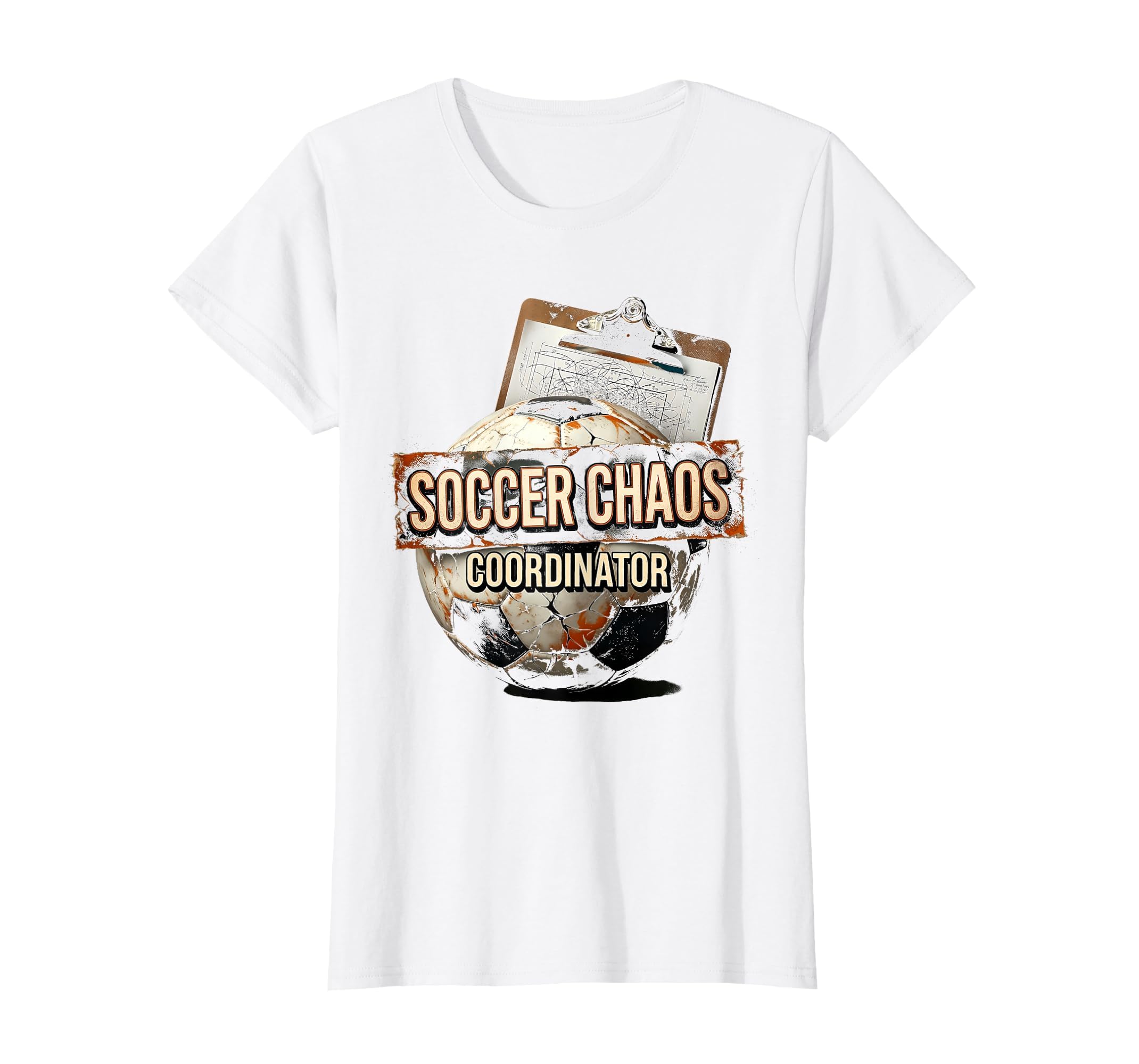 Soccer Chaos Coordinator Funny Soccer T-Shirt - Trendy Graphic for Adults - T-Shirt, Sweatshirt, Hoodie