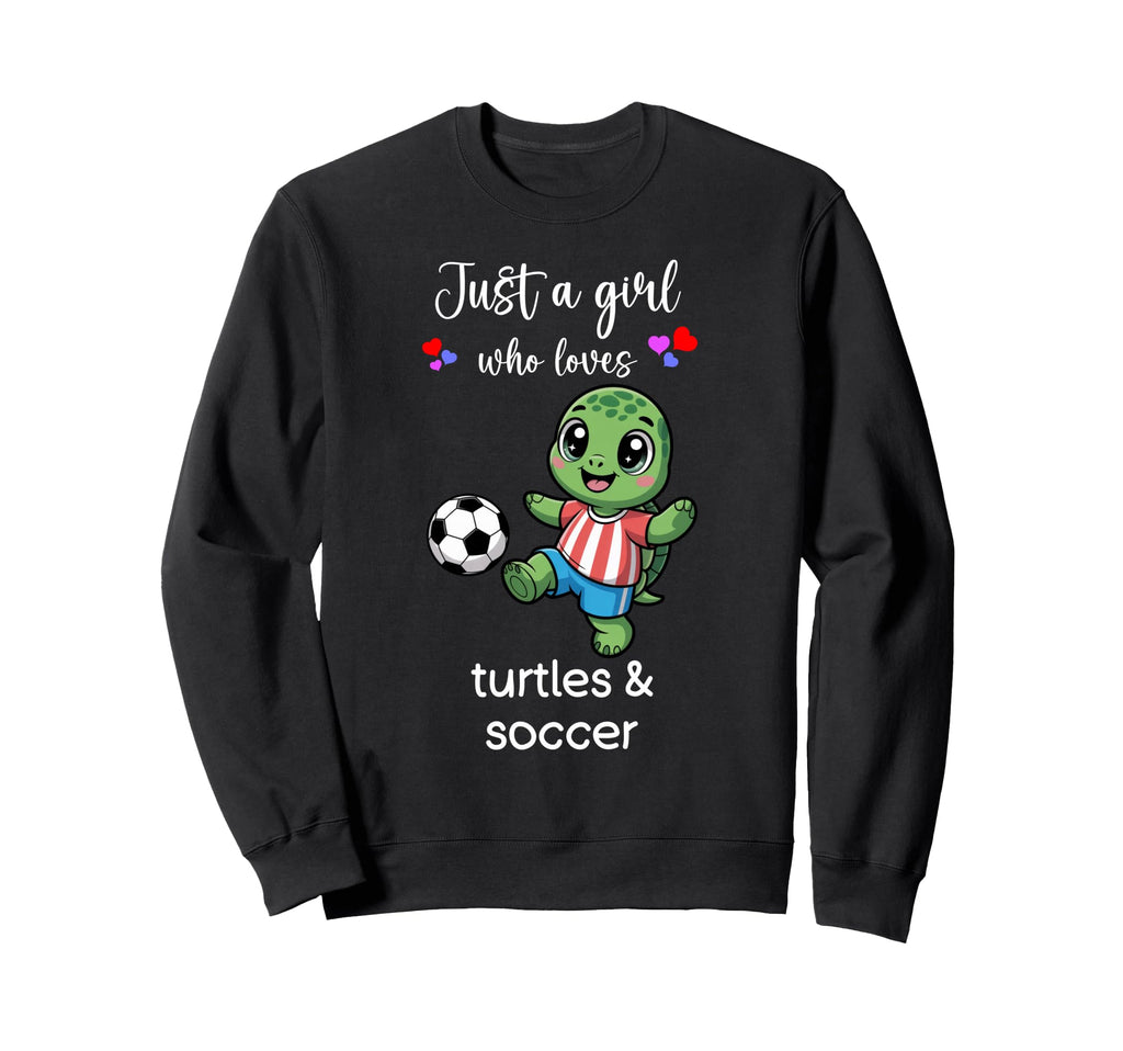 Turtle Soccer Turtle Soccer Sweatshirt - Novelty Apparel for Adults - T-Shirt, Sweatshirt, Hoodie
