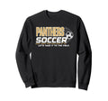 Gold Panthers Soccer Mom Game Sweatshirt - Casual Everyday Wear Men Women - T-Shirt, Sweatshirt, Hoodie