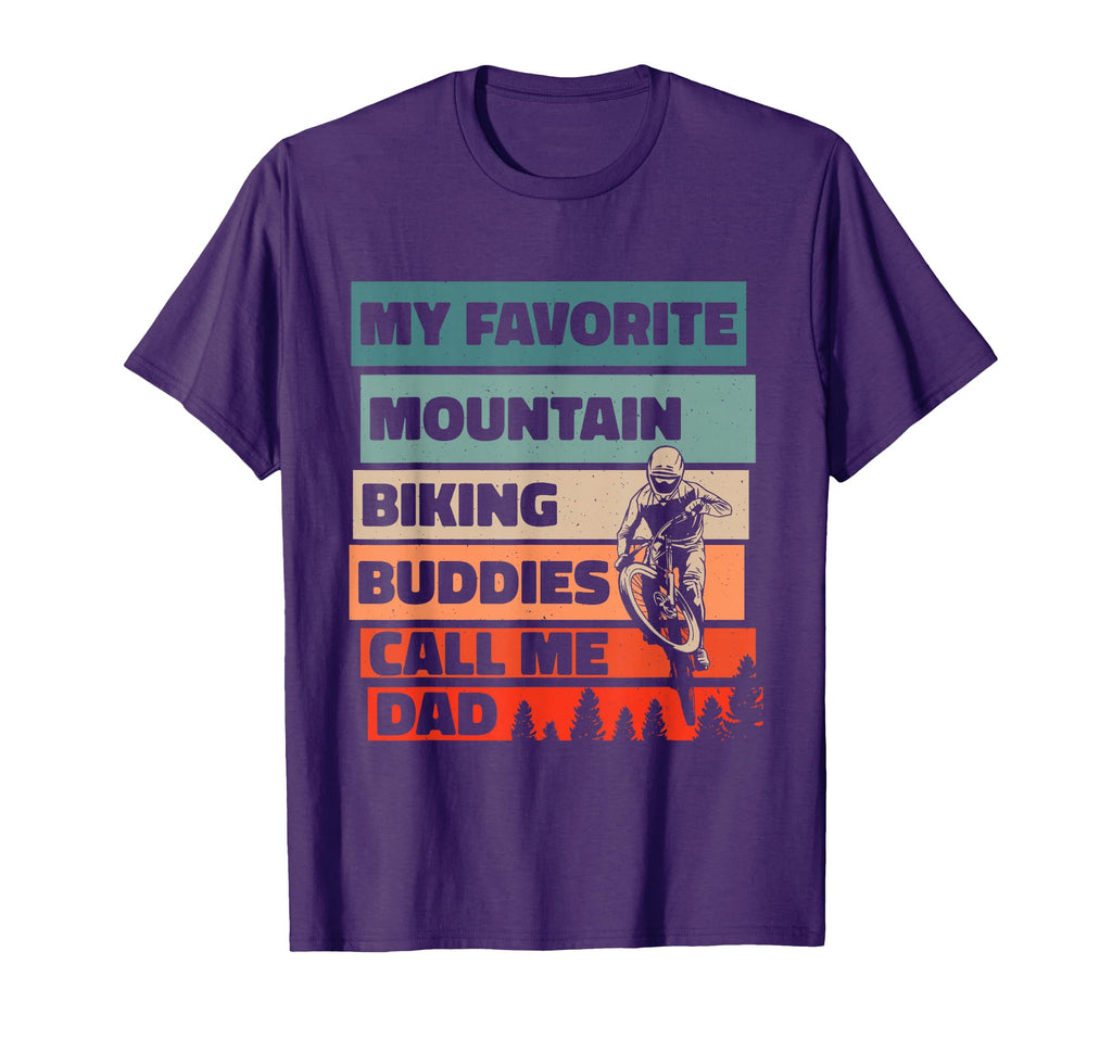 My Favorite Mountain Biking Buddies Call T-Shirt - Custom Art Print Unisex - T-Shirt, Sweatshirt, Hoodie