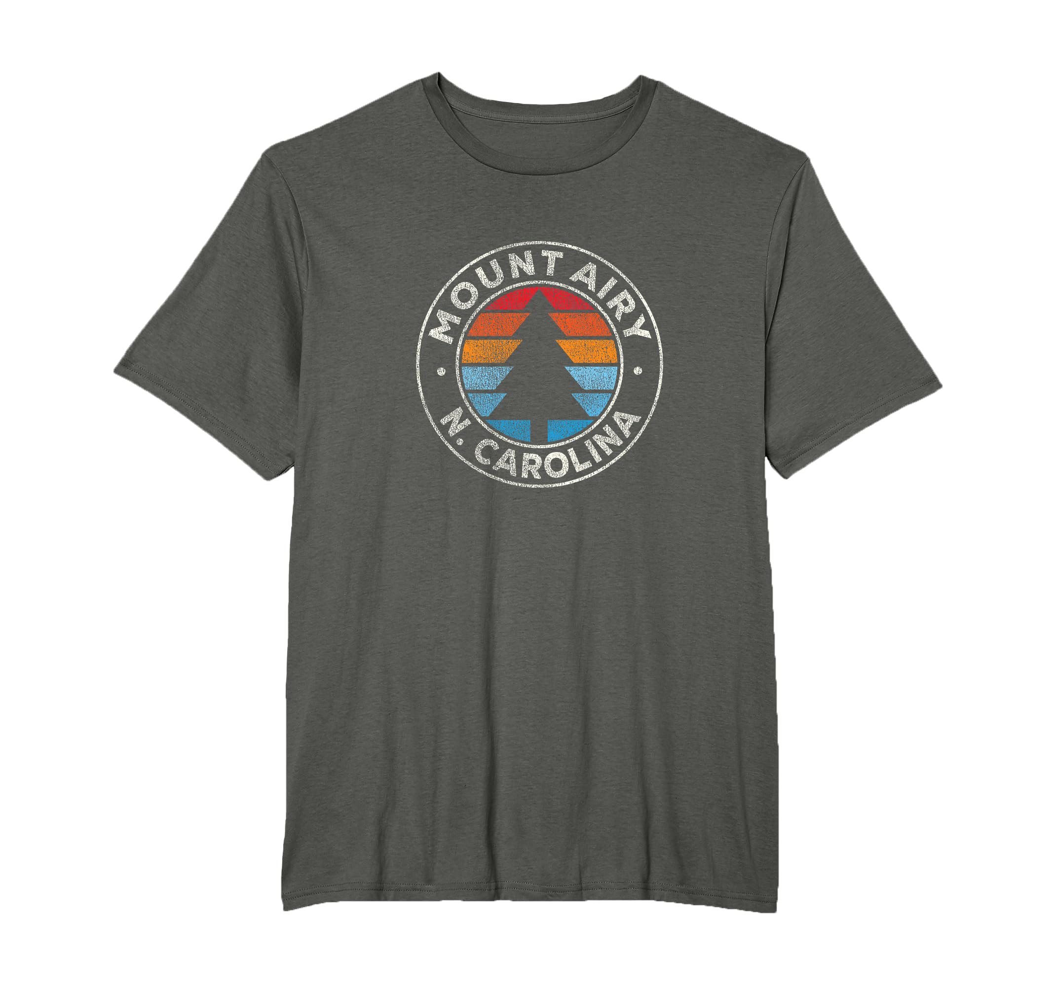 Mount Airy North Carolina Nc 70S T-Shirt - Streetwear Style for Adults - T-Shirt, Sweatshirt, Hoodie