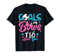 Gender Reveal Goals Or Bows Tio Loves You T-Shirt - Trendy Graphic Unisex - T-Shirt, Sweatshirt, Hoodie