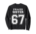 Number 67 Custom Proud Soccer Sweatshirt - Custom Art Print Men Women - T-Shirt, Sweatshirt, Hoodie
