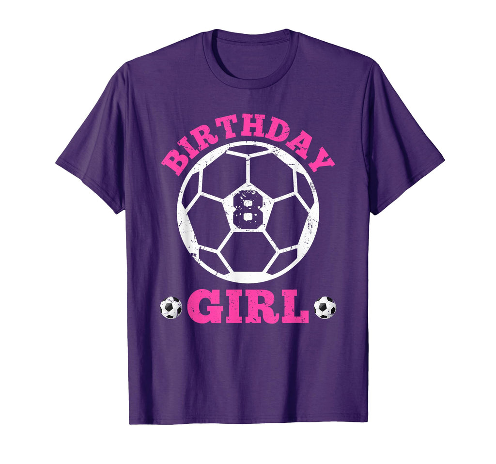 Birthday 8Th Soccer Players 8 Years T-Shirt - Custom Art Print Men Women - T-Shirt, Sweatshirt, Hoodie