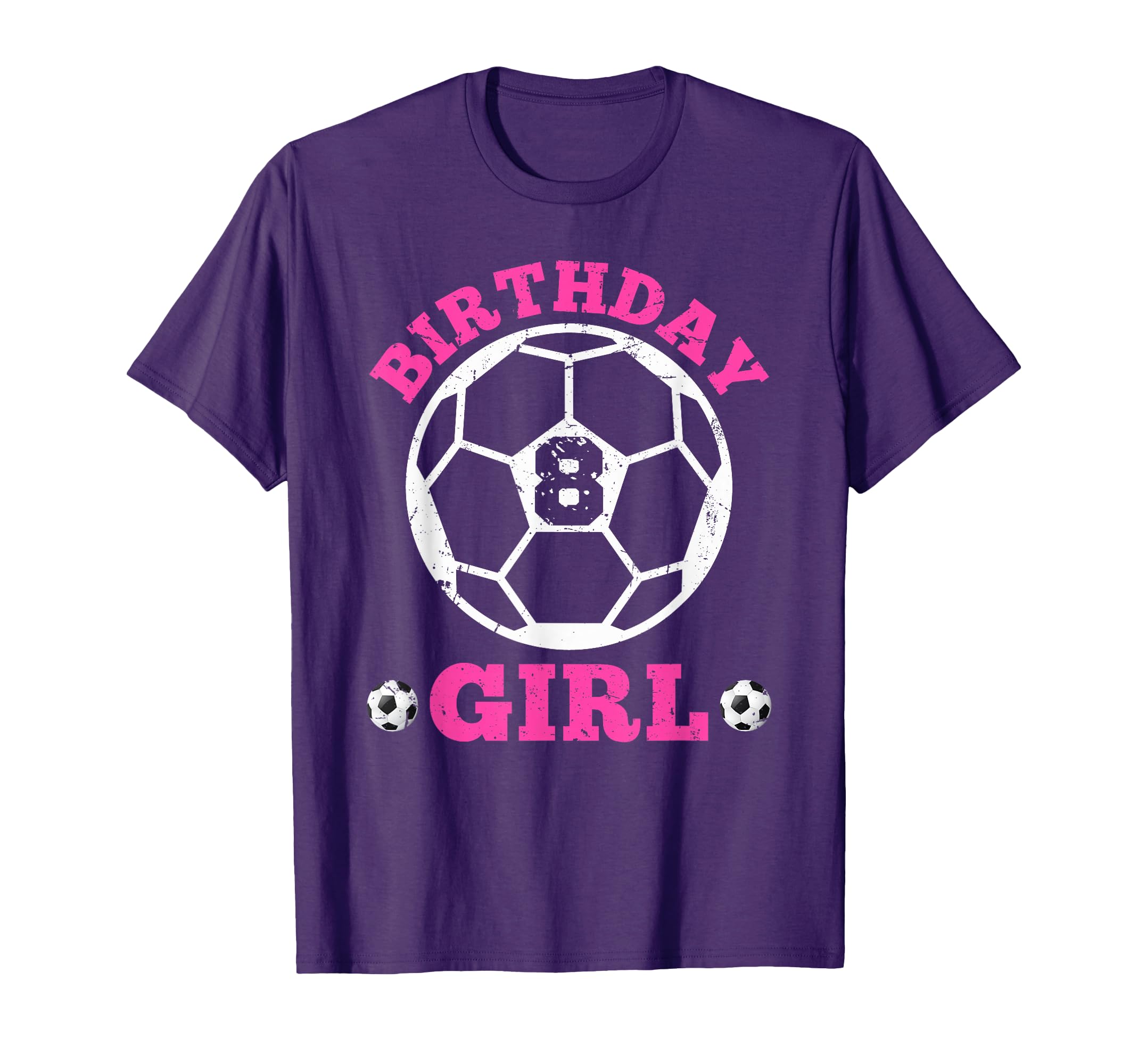 Birthday 8Th Soccer Players 8 Years T-Shirt - Custom Art Print Men Women - T-Shirt, Sweatshirt, Hoodie