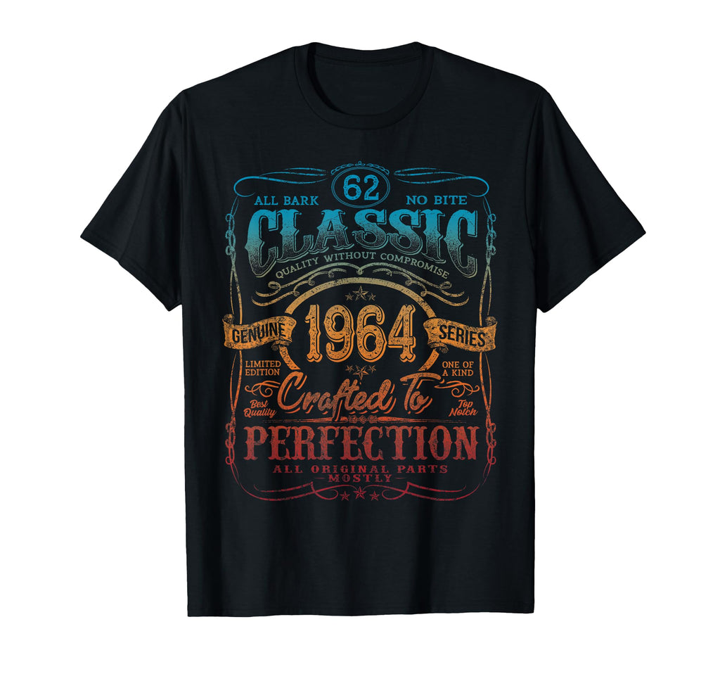 1964 62 Year Old 62Nd Birthday T-Shirt - Novelty Apparel Men Women - T-Shirt, Sweatshirt, Hoodie
