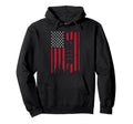 Us Flag Soccer Sport Soccer Player Hoodie - Custom Art Print for Adults - T-Shirt, Sweatshirt, Hoodie