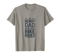 Nerdy Dad Who Loves Bike Rides T-Shirt - Streetwear Style Men Women - T-Shirt, Sweatshirt, Hoodie