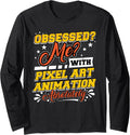 Pixel Art Animation - Adult & Kids T-Shirts, Sweatshirts & Hoodies apparel design preview 1