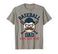 Baseball Dad Home Run Hero Funny T-Shirt - Casual Everyday Wear Unisex - T-Shirt, Sweatshirt, Hoodie