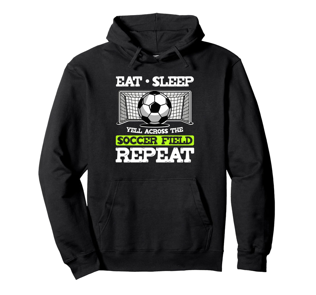 Coaching Soccer Dad Coach Soccer Coach Hoodie - Minimalist Print for Adults - T-Shirt, Sweatshirt, Hoodie