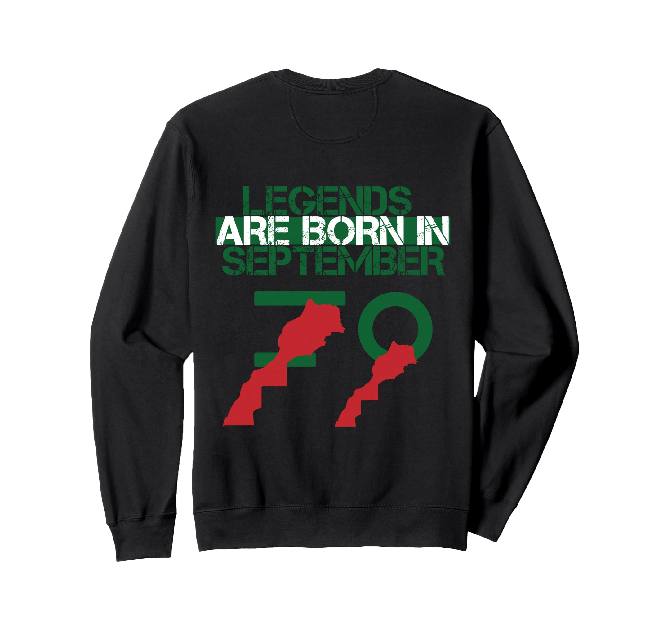 Legends Are Born September Sweatshirt - Minimalist Print Men Women - T-Shirt, Sweatshirt, Hoodie