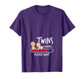 Twins Loading Please Wait Pregnancy T-Shirt - Novelty Apparel for Adults - T-Shirt, Sweatshirt, Hoodie