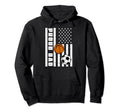 Proud Dad American Flag Funny Hoodie - Casual Everyday Wear for Adults - T-Shirt, Sweatshirt, Hoodie